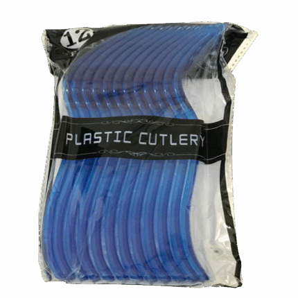 SET TENEDOR DE PLASTICO DE 12 UNIDADES