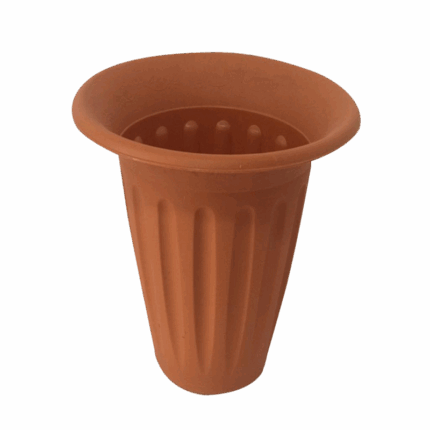 MACETA TIPO CONO, 26cmX22cmX19cM
