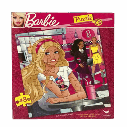 ROMPECABEZA 3D: BARBIE, 30,4cmX22,8cm