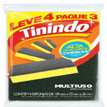 ESPONJA TININDO 3M - 4X120UNI